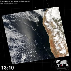 Level 1B Image at: 1310 UTC