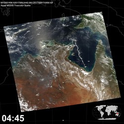 Level 1B Image at: 0445 UTC