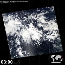 Level 1B Image at: 0300 UTC