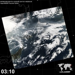 Level 1B Image at: 0310 UTC