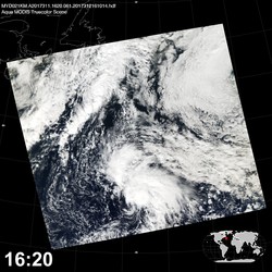 Level 1B Image at: 1620 UTC