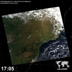 Level 1B Image at: 1705 UTC