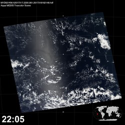 Level 1B Image at: 2205 UTC