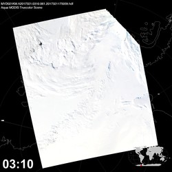 Level 1B Image at: 0310 UTC