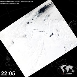 Level 1B Image at: 2205 UTC