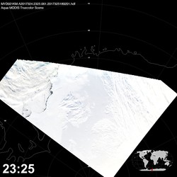 Level 1B Image at: 2325 UTC