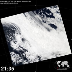 Level 1B Image at: 2135 UTC