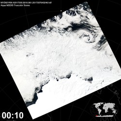 Level 1B Image at: 0010 UTC