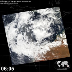 Level 1B Image at: 0605 UTC