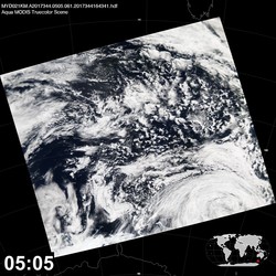 Level 1B Image at: 0505 UTC