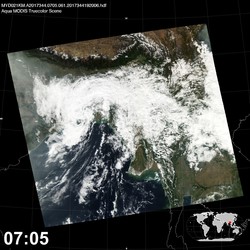 Level 1B Image at: 0705 UTC