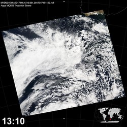 Level 1B Image at: 1310 UTC