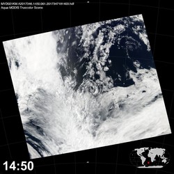 Level 1B Image at: 1450 UTC