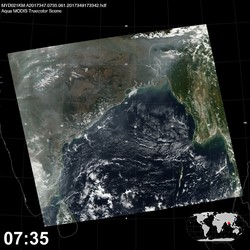 Level 1B Image at: 0735 UTC