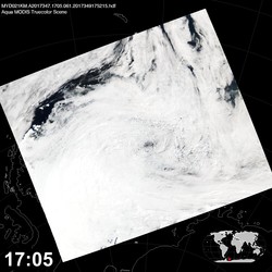 Level 1B Image at: 1705 UTC