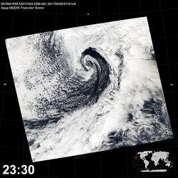 Level 1B Image at: 2330 UTC