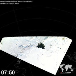 Level 1B Image at: 0750 UTC