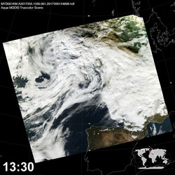 Level 1B Image at: 1330 UTC