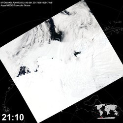 Level 1B Image at: 2110 UTC