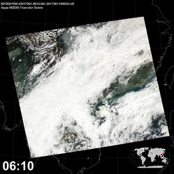 Level 1B Image at: 0610 UTC