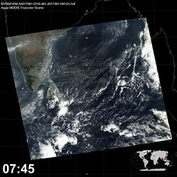 Level 1B Image at: 0745 UTC