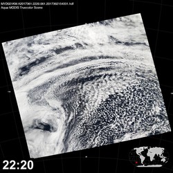 Level 1B Image at: 2220 UTC