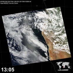 Level 1B Image at: 1305 UTC