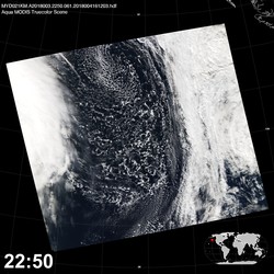 Level 1B Image at: 2250 UTC