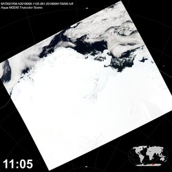 Level 1B Image at: 1105 UTC