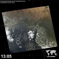 Level 1B Image at: 1305 UTC