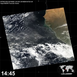 Level 1B Image at: 1445 UTC