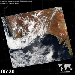 Level 1B Image at: 0530 UTC