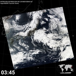 Level 1B Image at: 0345 UTC