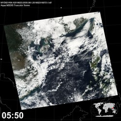 Level 1B Image at: 0550 UTC