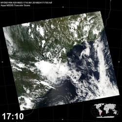 Level 1B Image at: 1710 UTC