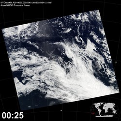 Level 1B Image at: 0025 UTC