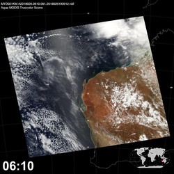 Level 1B Image at: 0610 UTC