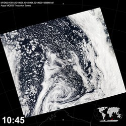 Level 1B Image at: 1045 UTC