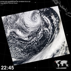 Level 1B Image at: 2245 UTC