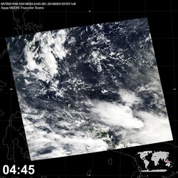 Level 1B Image at: 0445 UTC