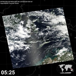 Level 1B Image at: 0525 UTC