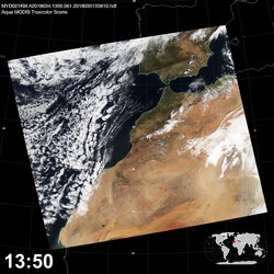 Level 1B Image at: 1350 UTC