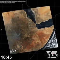 Level 1B Image at: 1045 UTC