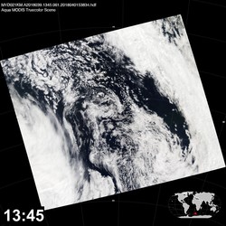 Level 1B Image at: 1345 UTC