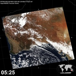 Level 1B Image at: 0525 UTC