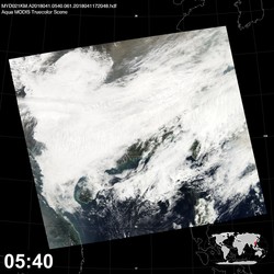 Level 1B Image at: 0540 UTC