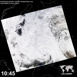 Level 1B Image at: 1045 UTC