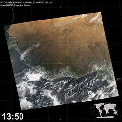 Level 1B Image at: 1350 UTC