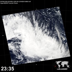 Level 1B Image at: 2335 UTC