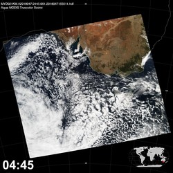 Level 1B Image at: 0445 UTC